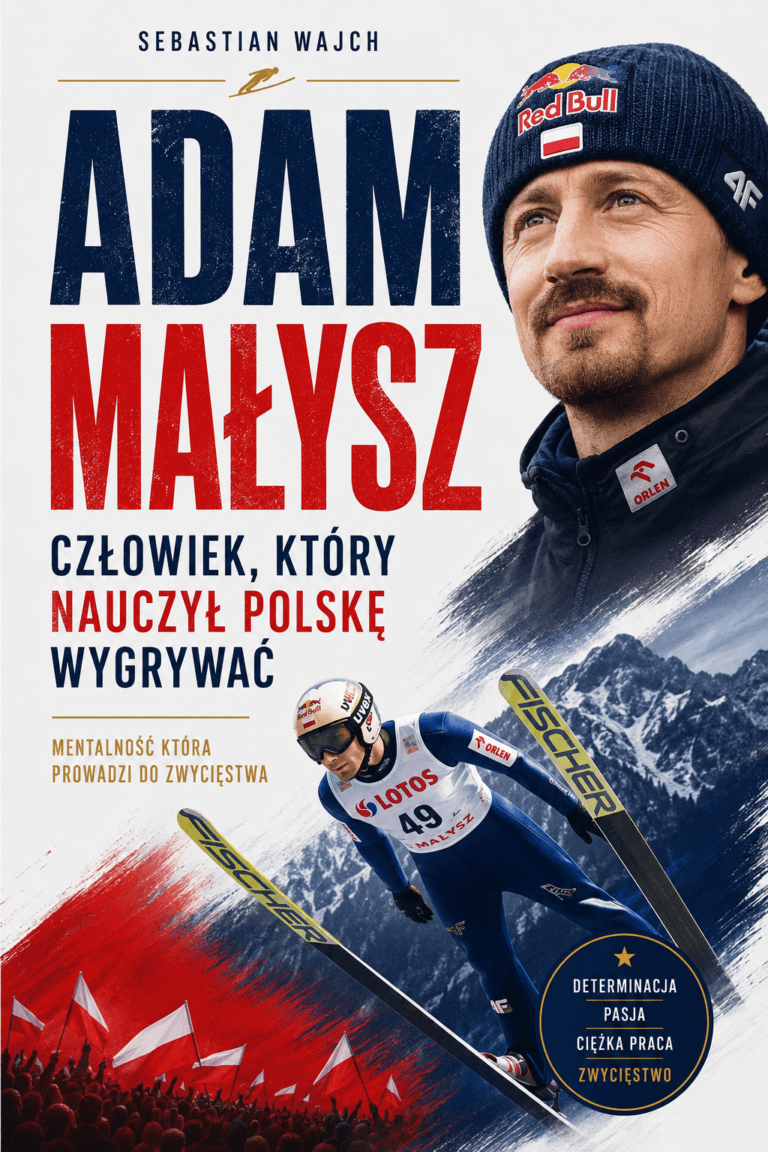 książka Adam Małysz: Człowiek Który Nauczył Polskę Wygrywać - Sebastian Wajch