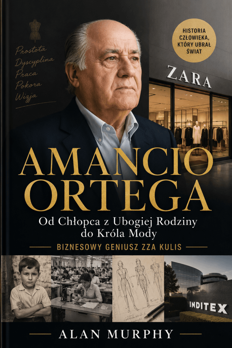 książka Amancio Ortega: Od Chłopca z Ubogiej Rodziny do Króla Mody - Alan Murphy