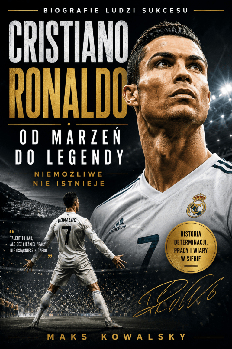 książka Cristiano Ronaldo: Od Marzeń do Legendy - Maks Kowalsky