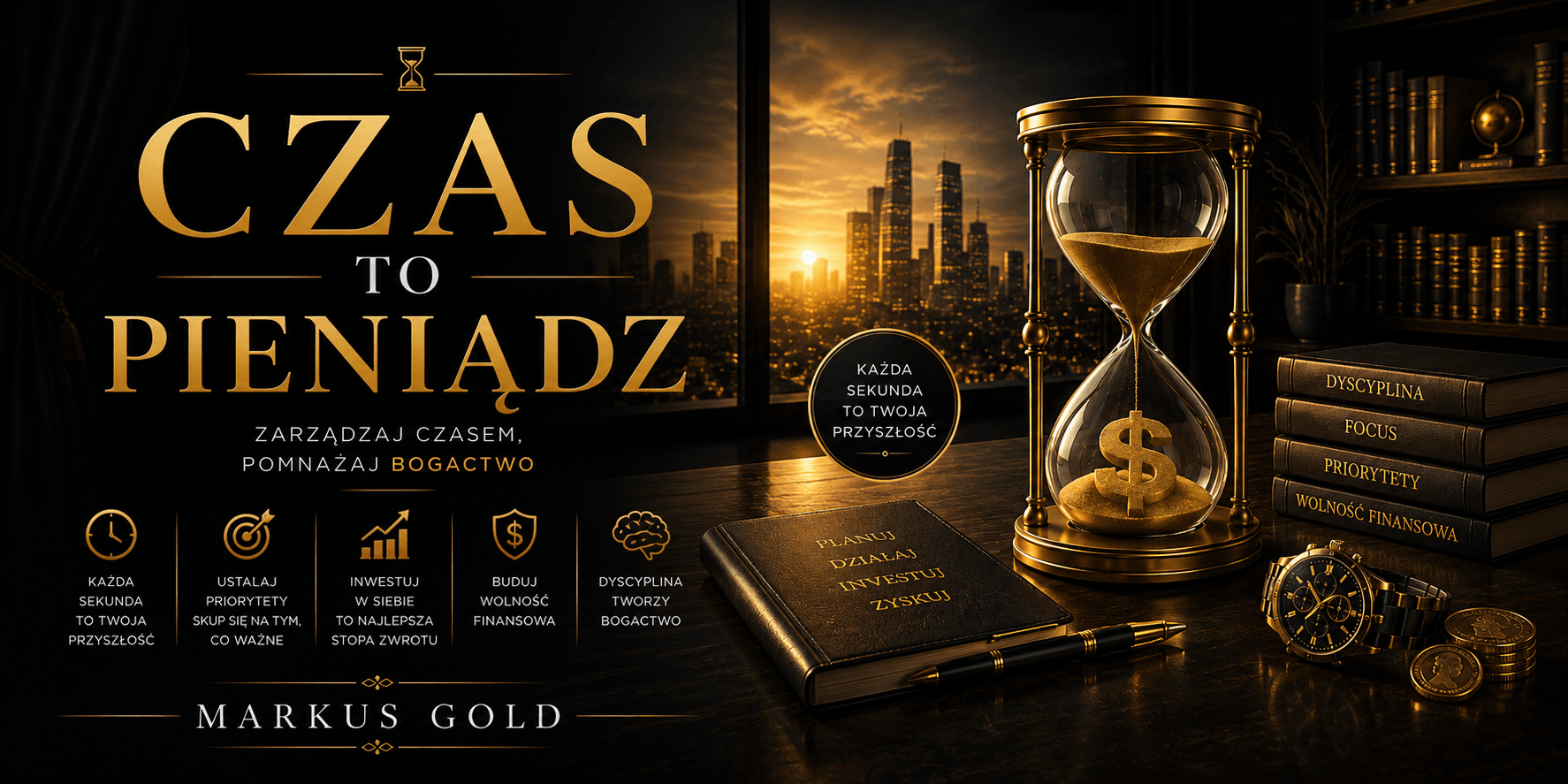 książka Czas to pieniądz – Markus Gold