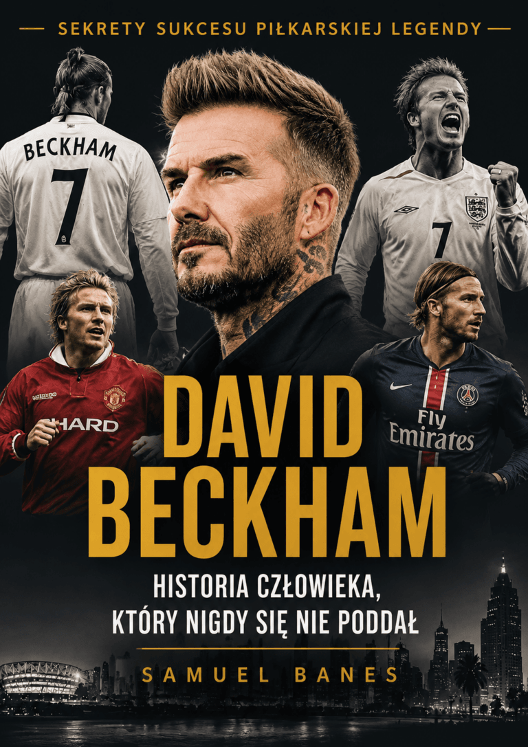 książka David Beckham: Historia Człowieka Który Nigdy Się Nie Poddał - Samuel Banes