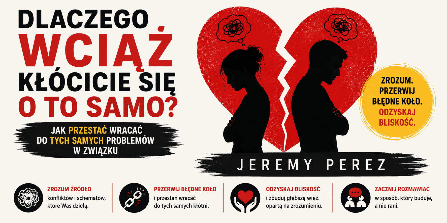 książka Dlaczego Wciąż Kłócicie Się O To Samo - Jeremy Perez