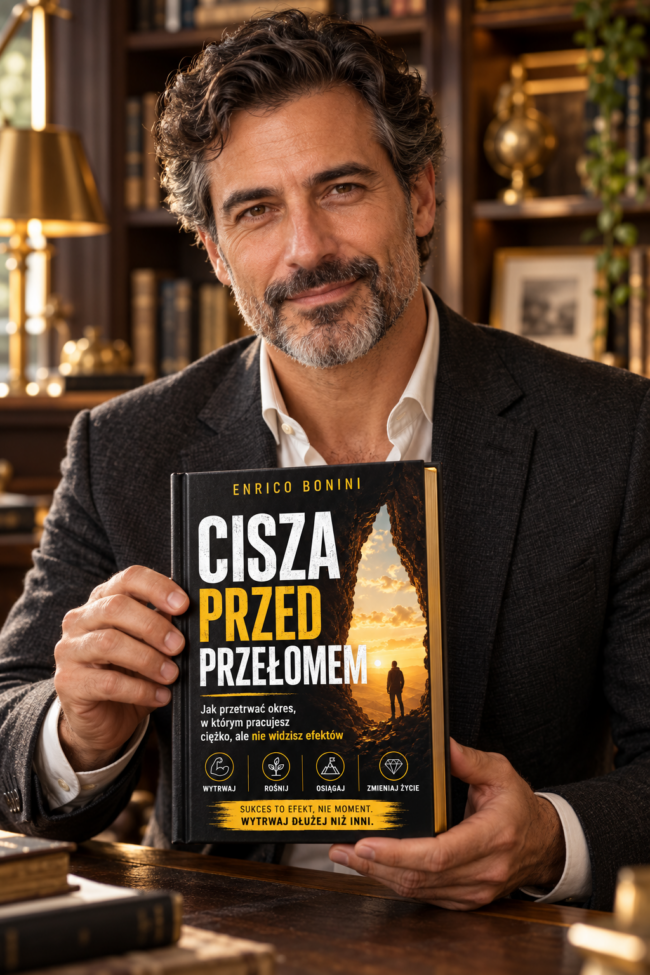 Enrico Bonini<div id="crumbs" class="breadcrumbs-bmecp crumbs"><a href="https://prawdziwy-sukces.pl/">Prawdziwy Sukces</a> <span class="breadcrumb-sep">></span> <a href="https://prawdziwy-sukces.pl//ksiazka/">Produkt</a> <span class="breadcrumb-sep">></span> <span class="current">Cisza Przed Przełomem – Enrico Bonini</span></div>