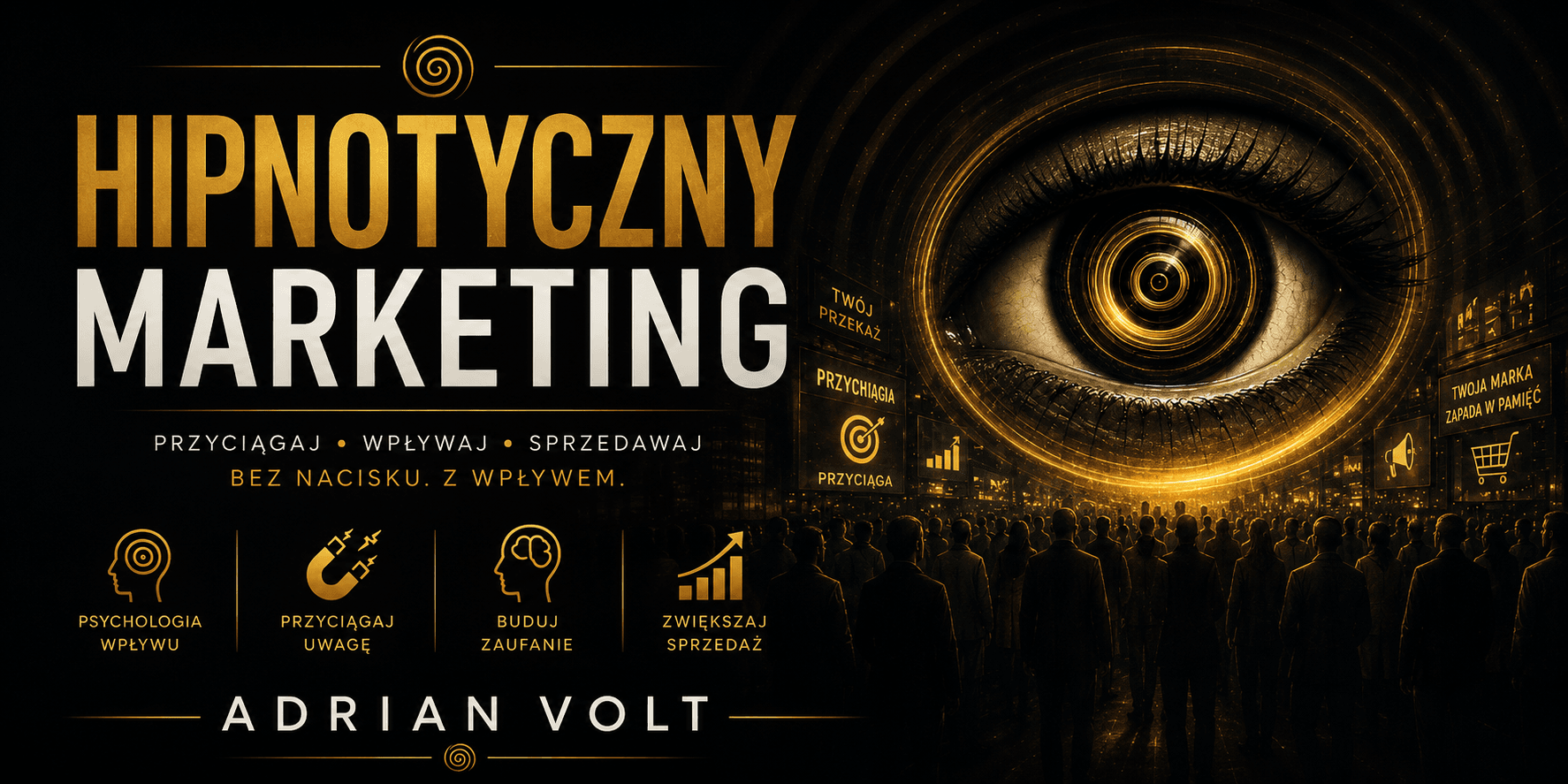książka Hipnotyczny marketing – Adrian Volt