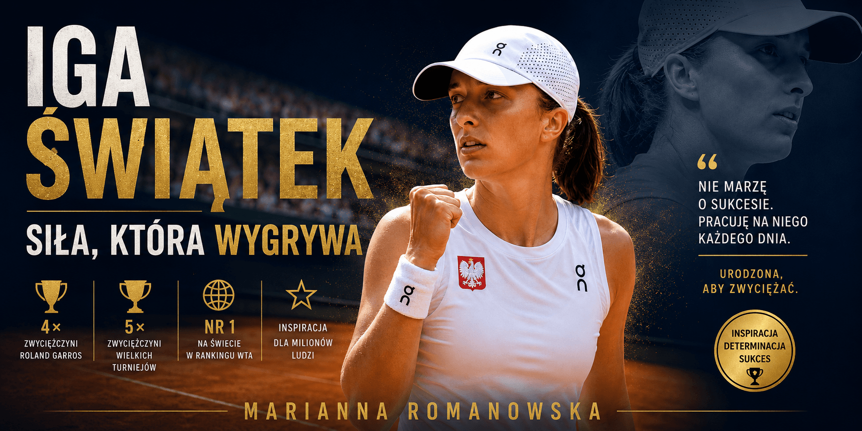 Iga Świątek: Siła Która Wygrywa - Marianna Romanowska