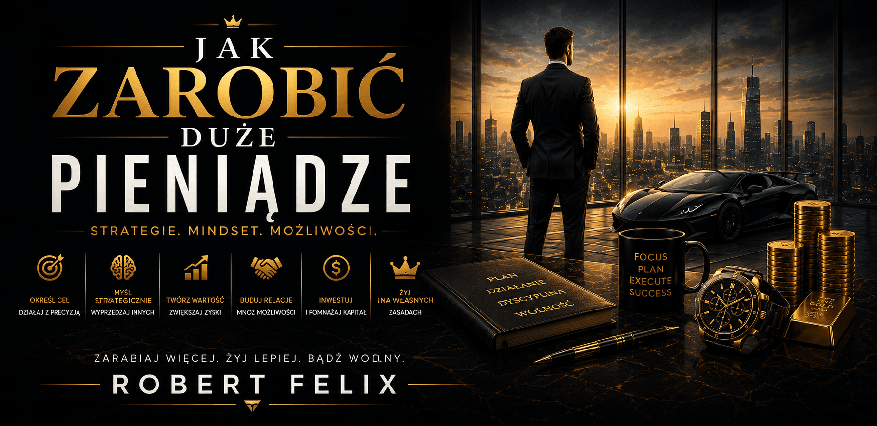 Jak zarobić duże pieniądze – Robert Felix