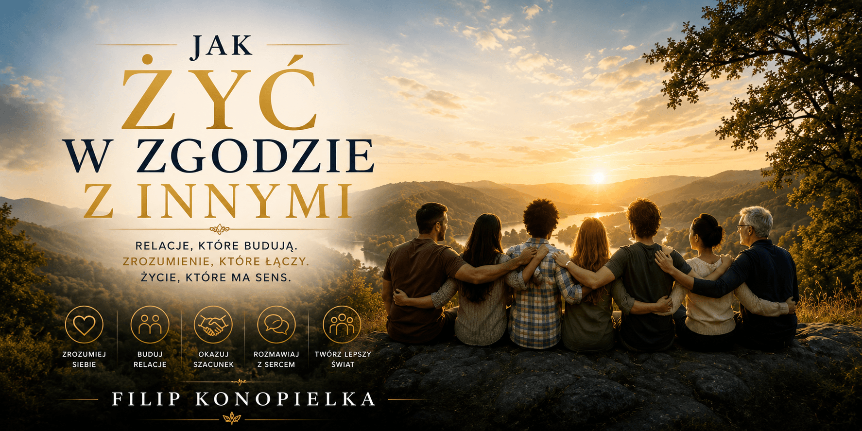 Jak żyć w zgodzie z innymi – Filip Konopielka