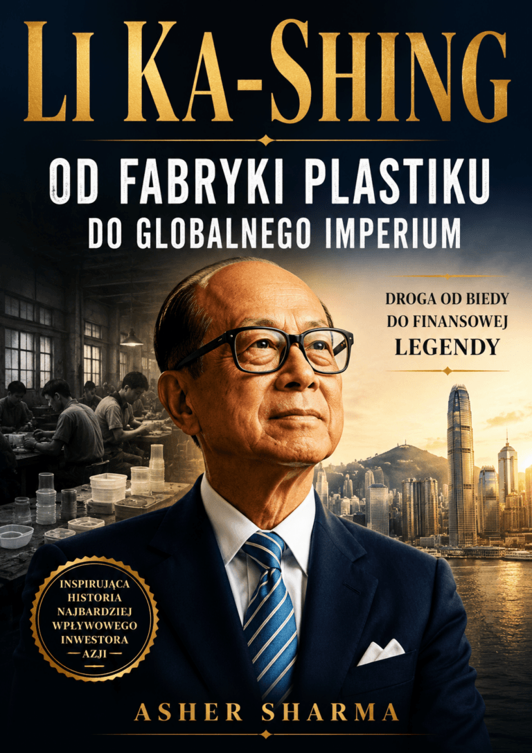książka Li Ka-shing: Od Fabryki Plastiku do Globalnego Imperium - Asher Sharma