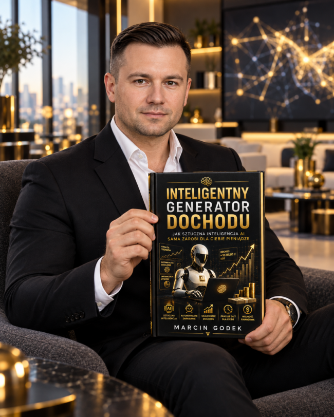 Marcin Godek<div id="crumbs" class="breadcrumbs-bmecp crumbs"><a href="https://prawdziwy-sukces.pl/">Prawdziwy Sukces</a> <span class="breadcrumb-sep">></span> <a href="https://prawdziwy-sukces.pl//ksiazka/">Produkt</a> <span class="breadcrumb-sep">></span> <span class="current">Inteligentny Generator Dochodu – Marcin Godek</span></div>