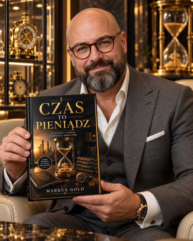 Markus Gold<div id="crumbs" class="breadcrumbs-bmecp crumbs"><a href="https://prawdziwy-sukces.pl/">Prawdziwy Sukces</a> <span class="breadcrumb-sep">></span> <a href="https://prawdziwy-sukces.pl//ksiazka/">Produkt</a> <span class="breadcrumb-sep">></span> <span class="current">Czas to pieniądz – Markus Gold</span></div>