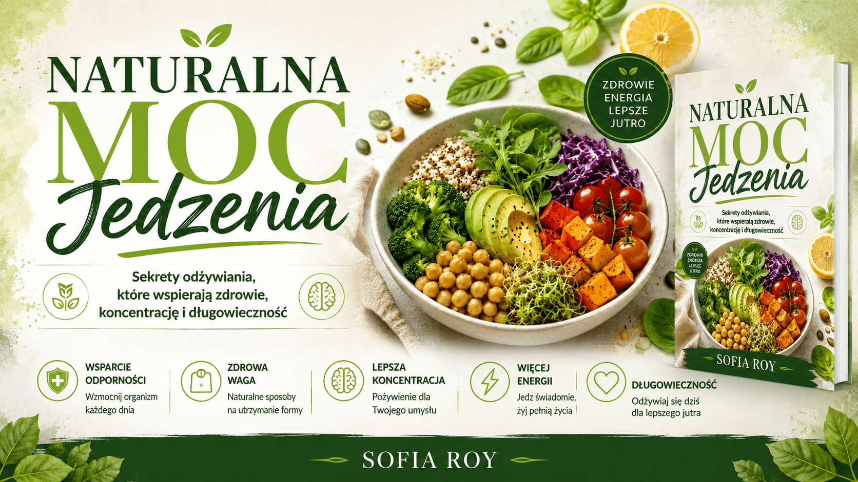 Naturalna Moc Jedzenia - Sofia Roy