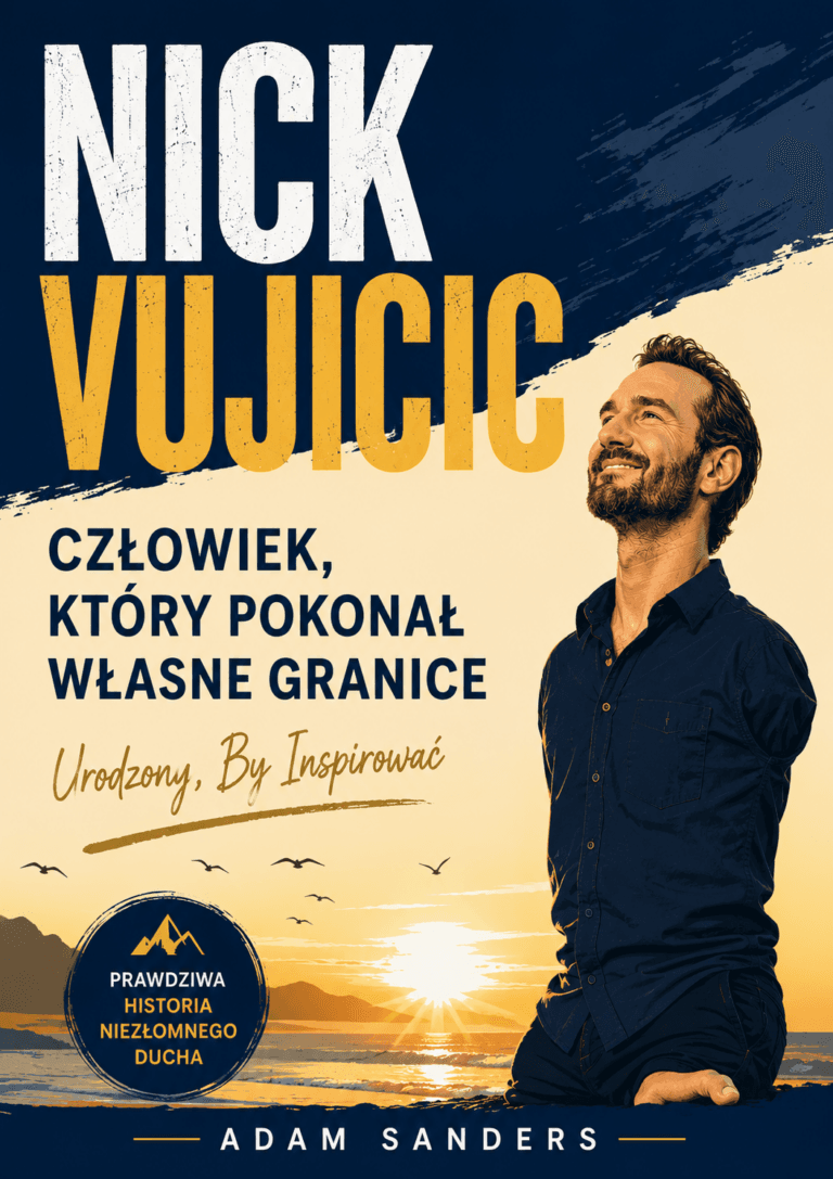 książka Nick Vujicic: Człowiek, Który Pokonał Własne Granice - Adam Sanders