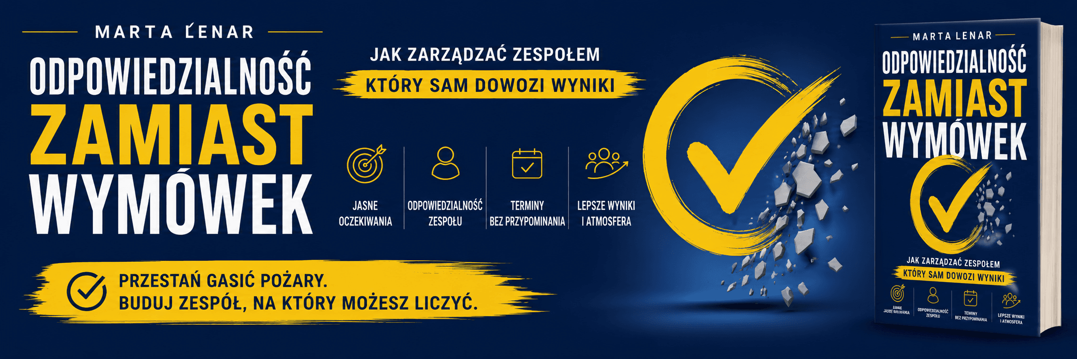 Odpowiedzialność Zamiast Wymówek - Marta Lenar