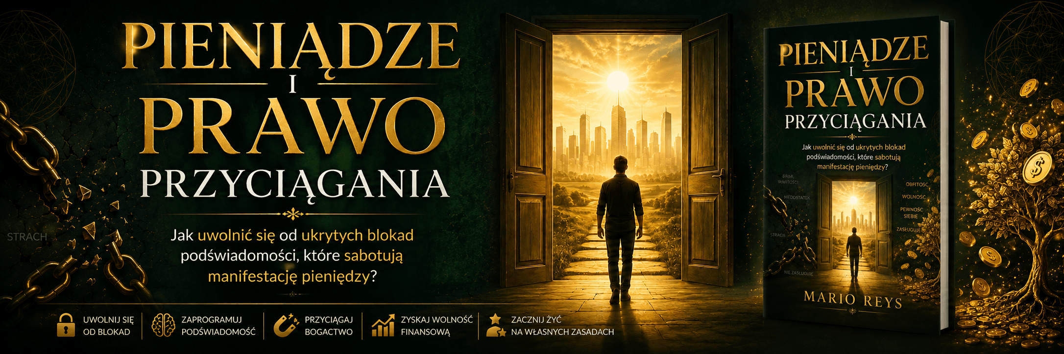 książka Pieniądze i prawo przyciągania - Mario Reys
