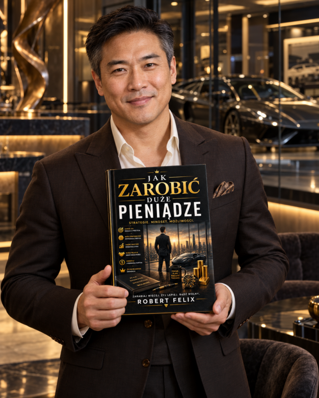 Robert Felix<div id="crumbs" class="breadcrumbs-bmecp crumbs"><a href="https://prawdziwy-sukces.pl/">Prawdziwy Sukces</a> <span class="breadcrumb-sep">></span> <a href="https://prawdziwy-sukces.pl//ksiazka/">Produkt</a> <span class="breadcrumb-sep">></span> <span class="current">Jak zarobić duże pieniądze – Robert Felix</span></div>