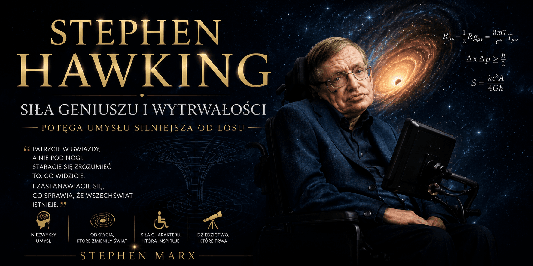 Stephen Hawking. Siła Geniuszu i Wytrwałości - Stephen Marx