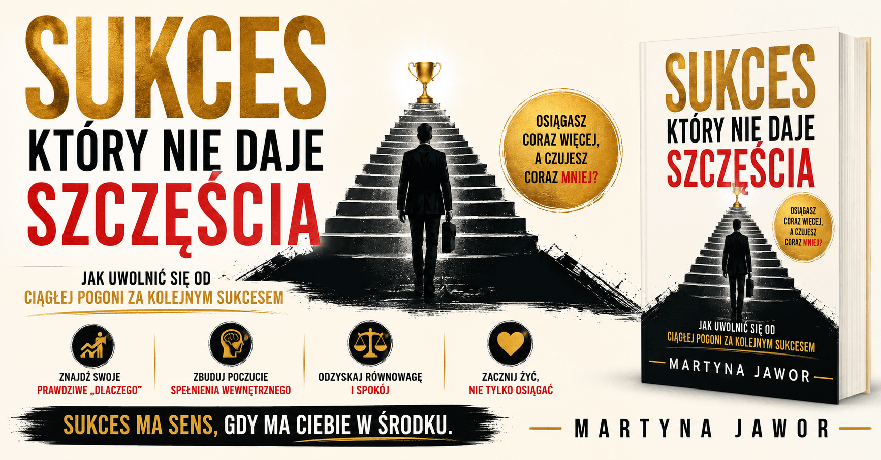 książka Sukces Który Nie Daje Szczęścia - Martyna Jawor