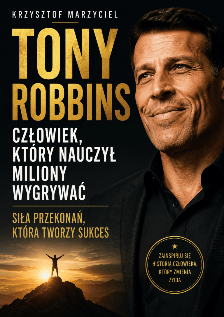 książka Tony Robbins: Człowiek, Który Nauczył Miliony Wygrywać - Krzysztof Marzyciel