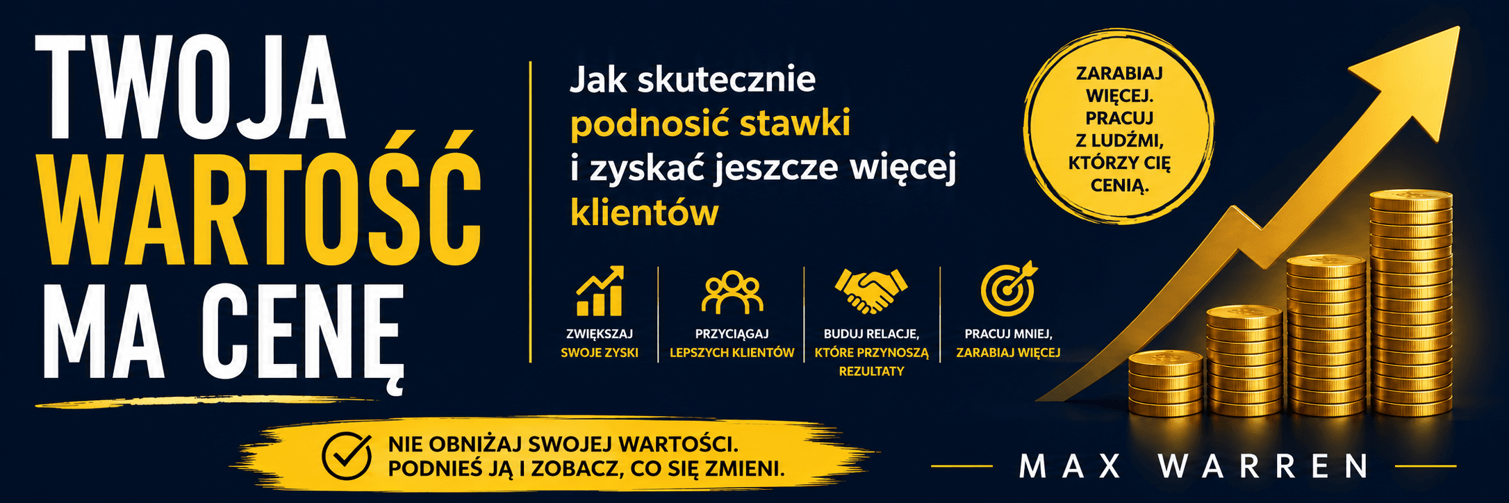 Twoja Wartość Ma Cenę - Max Warren
