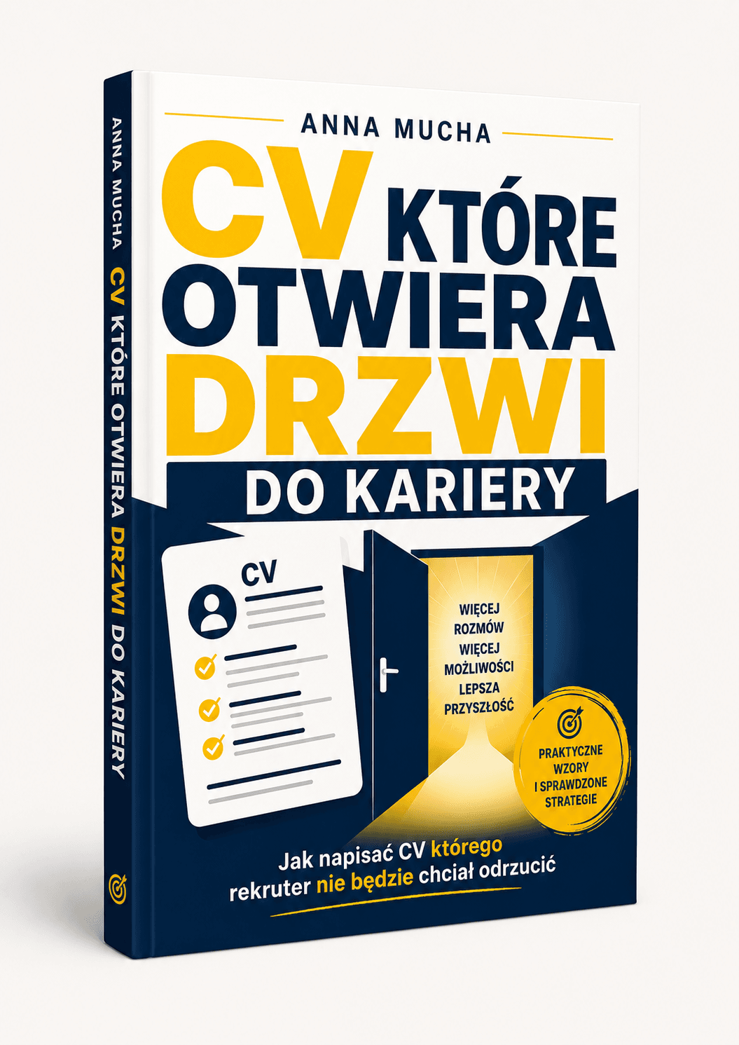 książka CV Które Otwiera Drzwi Do Kariery - Anna Mucha