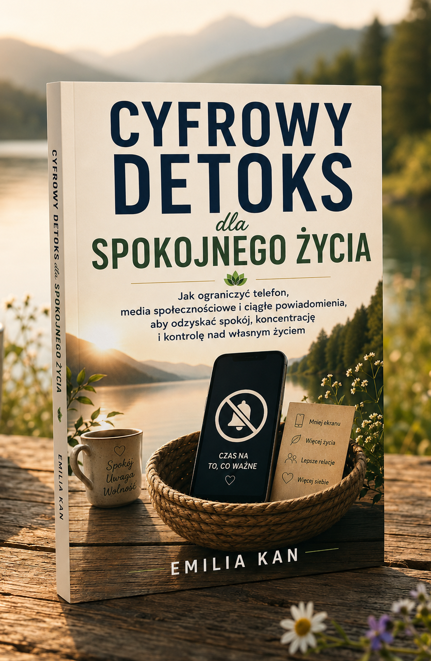 książka Cyfrowy Detoks dla Spokojnego Życia - Emilia Kan