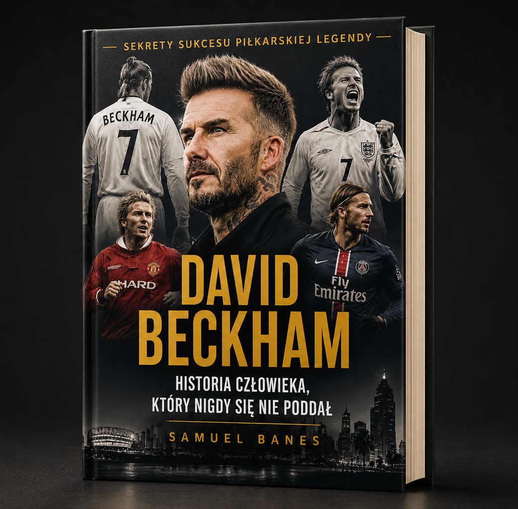 książka David Beckham. Historia Człowieka Który Nigdy Się Nie Poddał - Samuel Banes