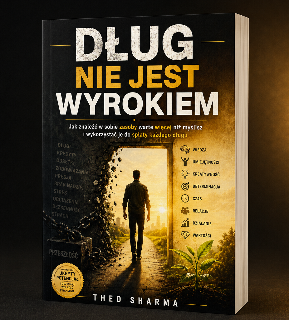 książka Dług Nie Jest Wyrokiem - Theo Sharma