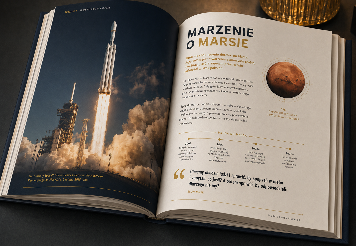 książka Elon Musk Droga do Niemożliwego - Henryk Malinowski