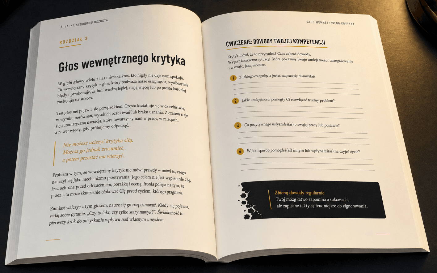 książka Pułapka Syndromu Oszusta - Rowan Davidson