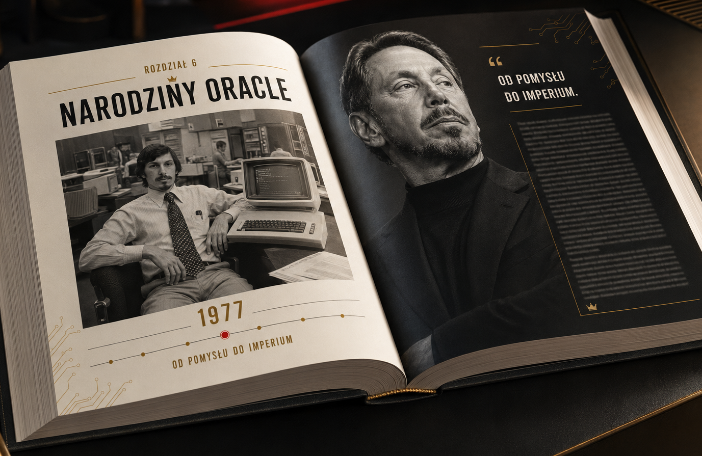książka Larry Ellison. Od Programisty do Króla Doliny Krzemowej - Simon Ek