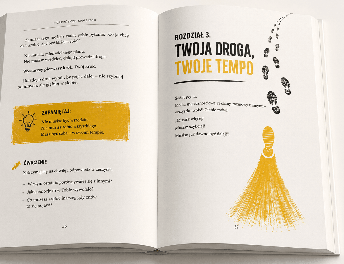 książka Przestań Liczyć Cudze Kroki - Oscar Waters