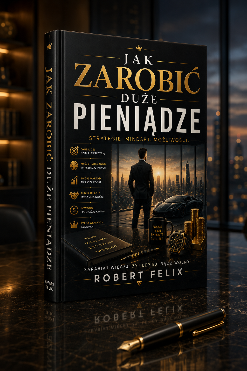 Okładka książki „Jak zarobić duże pieniądze”
