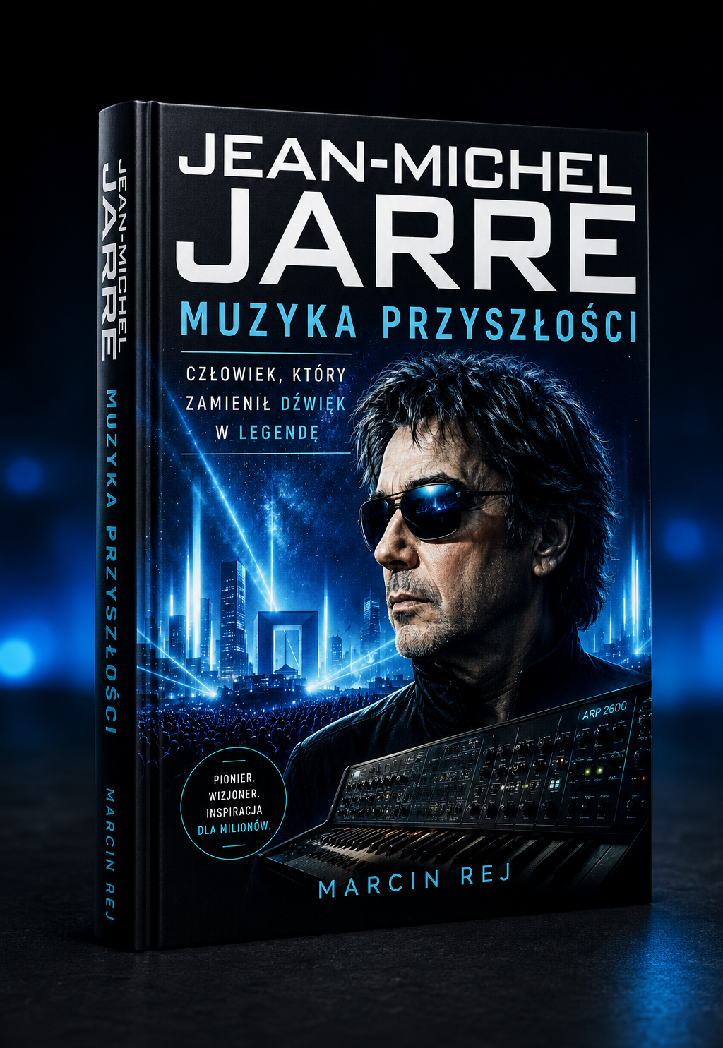 książka Jean-Michel Jarre Muzyka Przyszłości - Marcin Rej