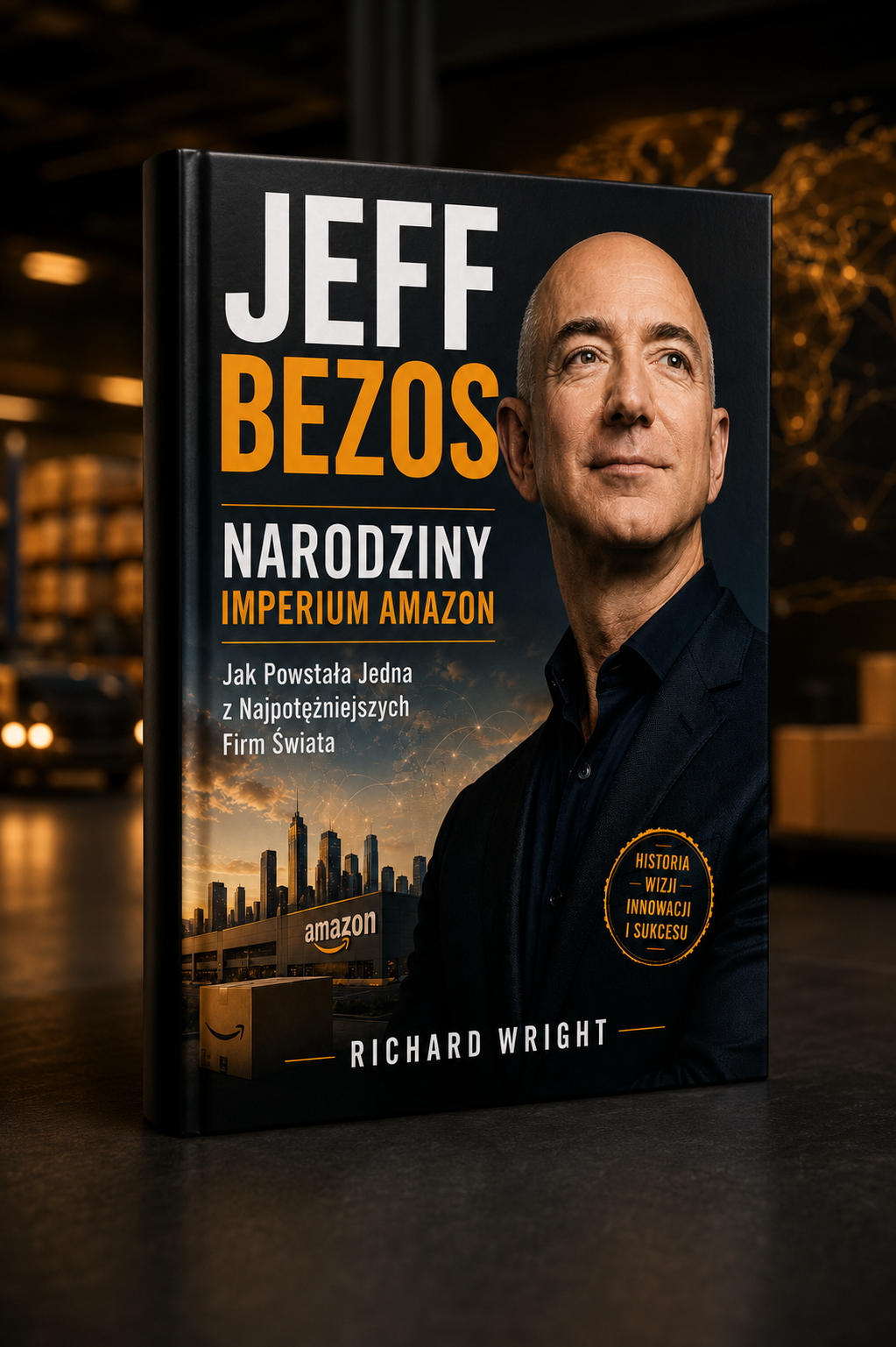 książka Jeff Bezos. Narodziny Imperium Amazon - Richard Wright