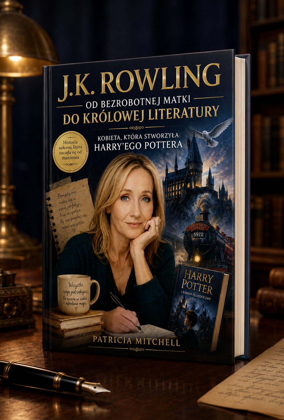 J.K. Rowling. Od Bezrobotnej Matki do Królowej Literatury - Patricia Mitchell