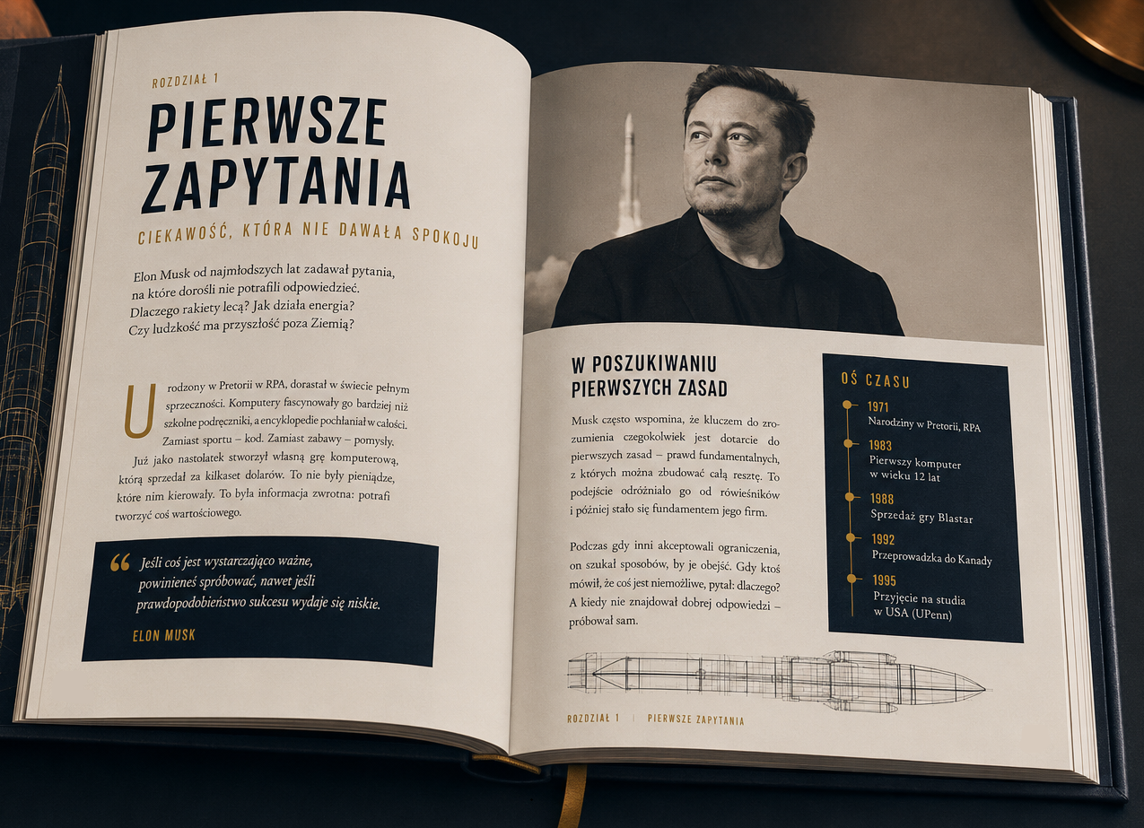 książka Elon Musk Droga do Niemożliwego - Henryk Malinowski