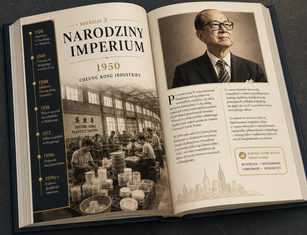 książka Li Ka-shing. Od Fabryki Plastiku do Globalnego Imperium - Asher Sharma