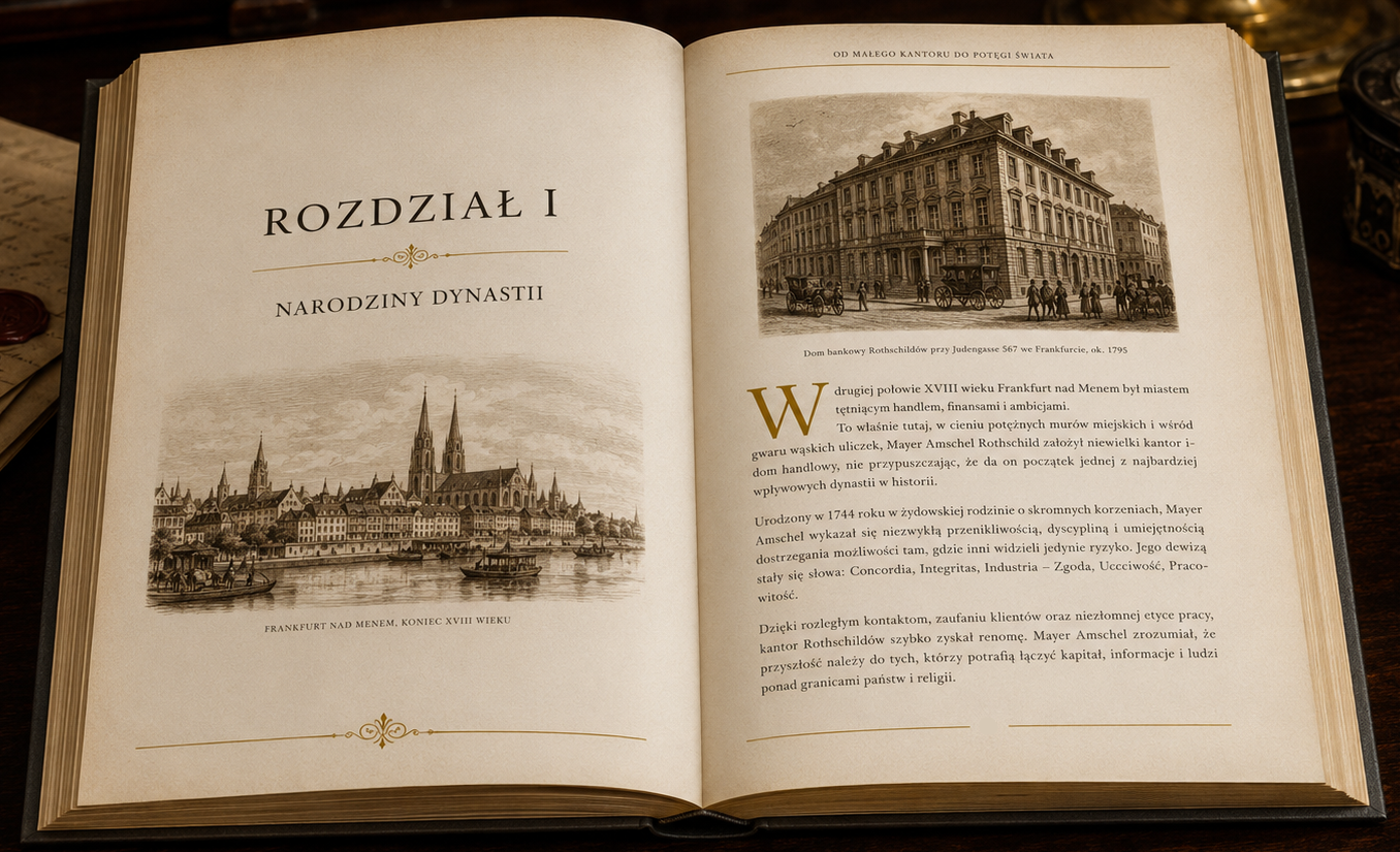 książka Rothschildowie. Od Małego Kantoru do Potęgi Świata - Ela Jenko