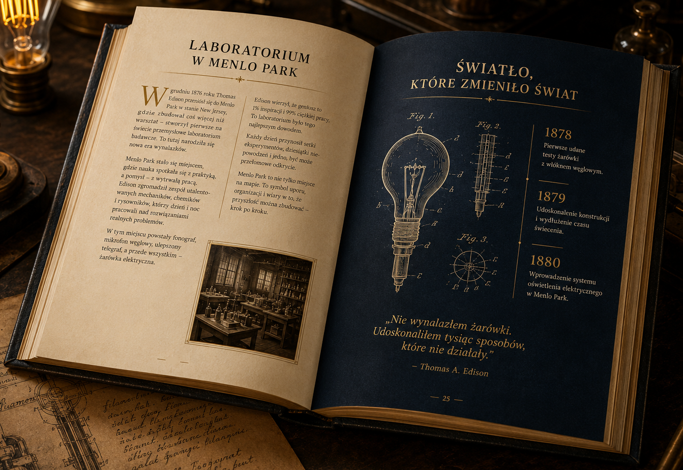 Thomas Edison Człowiek Tysiąca Patentów - Marcin Konrad