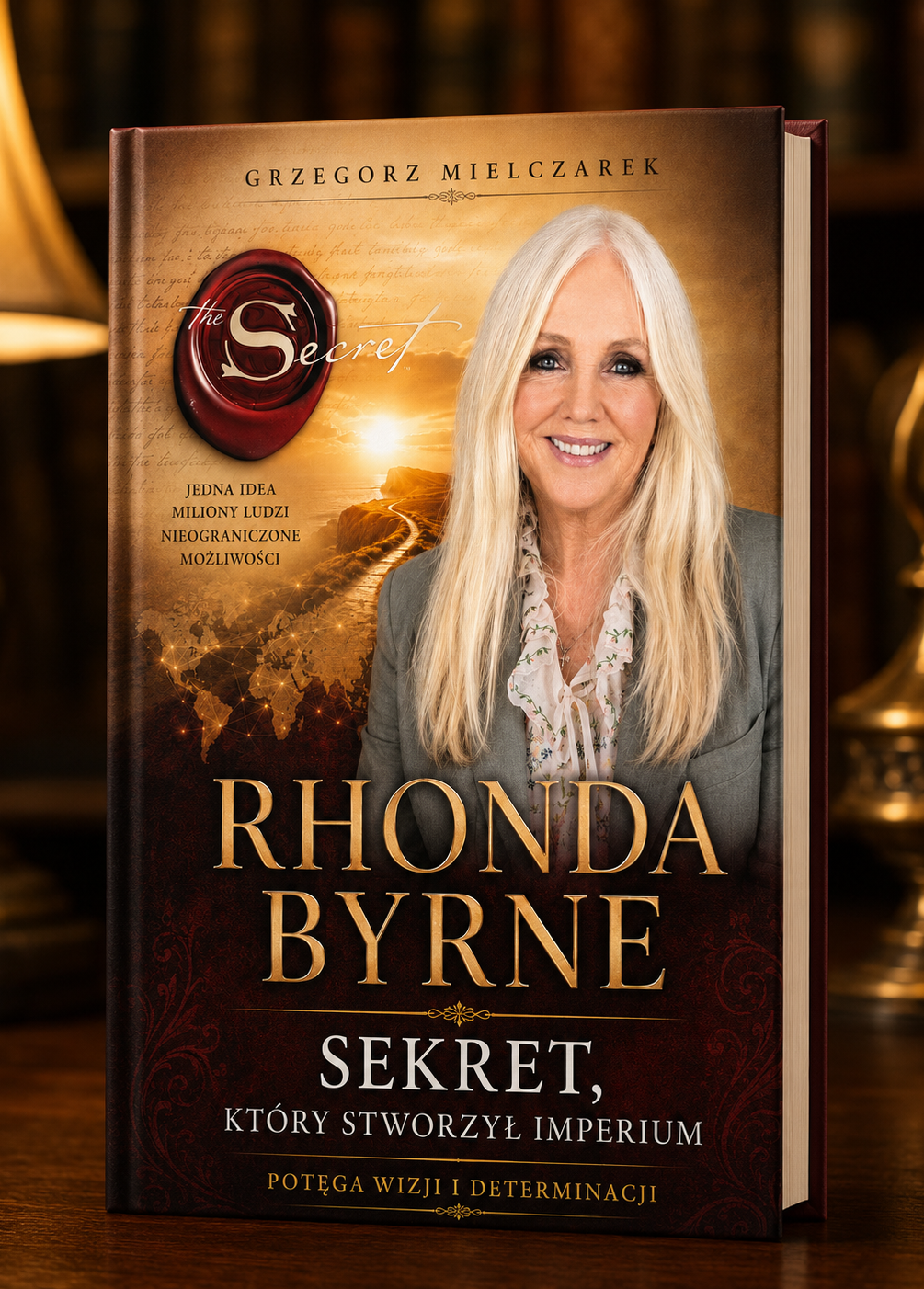 książka Rhonda Byrne. Sekret Który Stworzył Imperium - Grzegorz Mielczarek