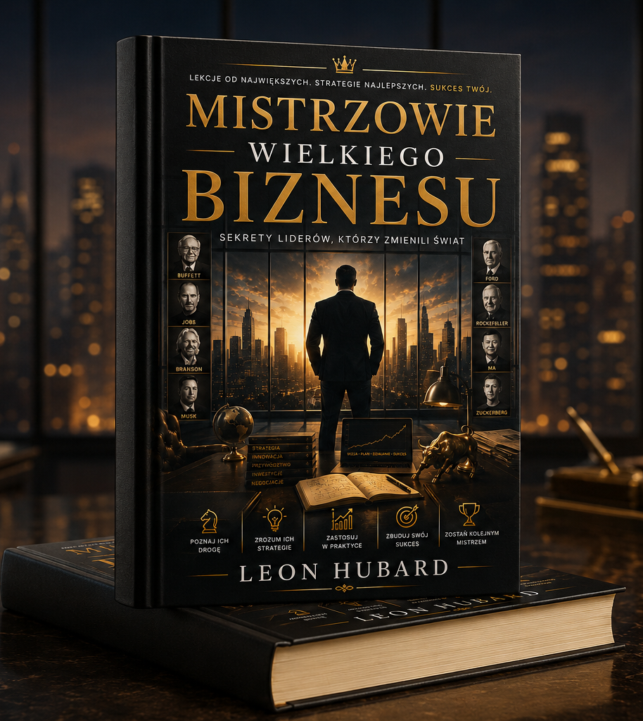 książka Mistrzowie Wielkiego Biznesu – Leon Hubard