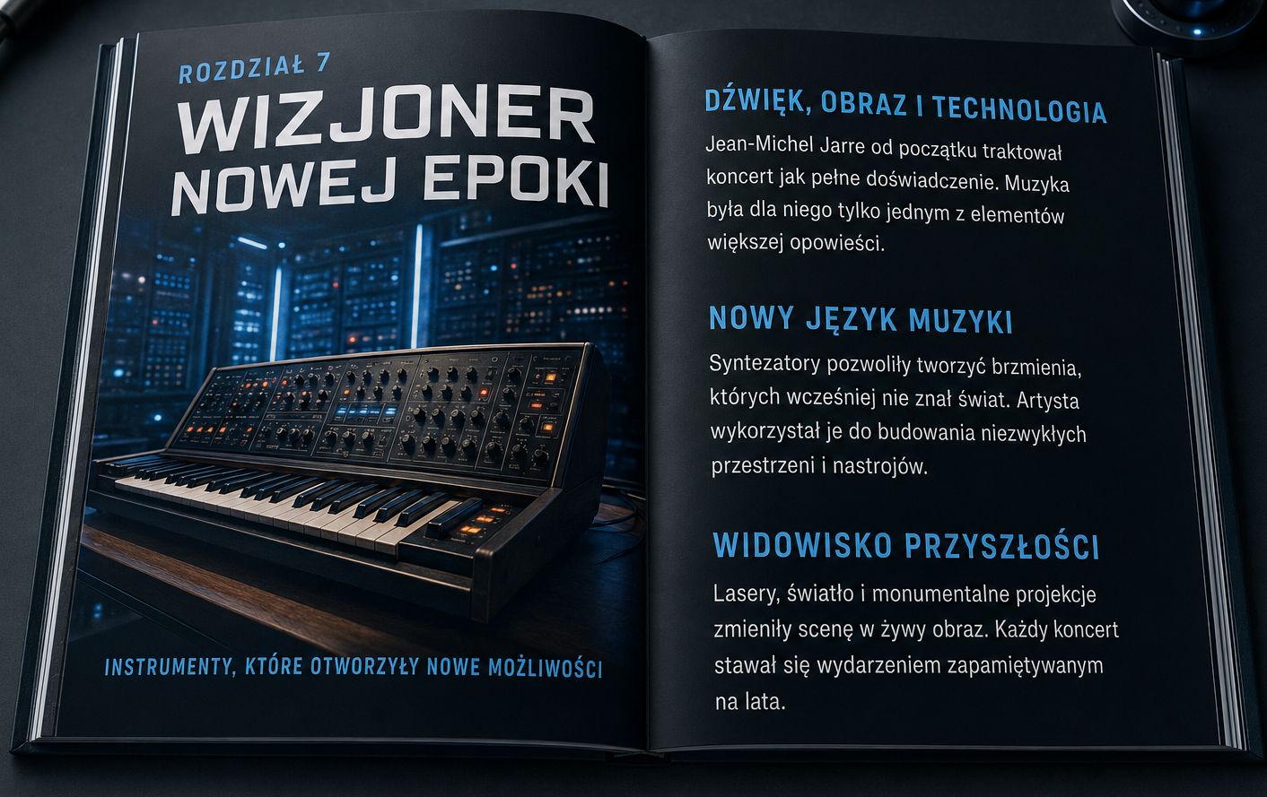książka Jean-Michel Jarre Muzyka Przyszłości - Marcin Rej