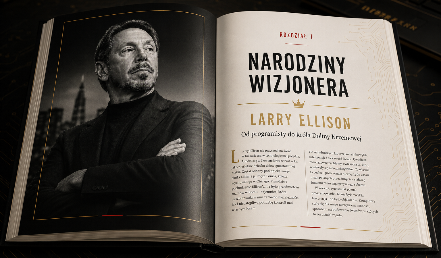 książka Larry Ellison. Od Programisty do Króla Doliny Krzemowej - Simon Ek