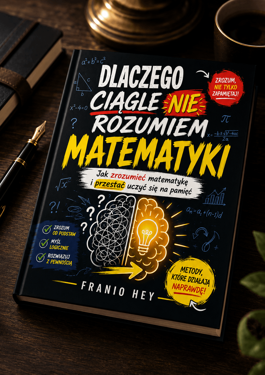 książka Dlaczego Ciągle Nie Rozumiem Matematyki - Franio Hey