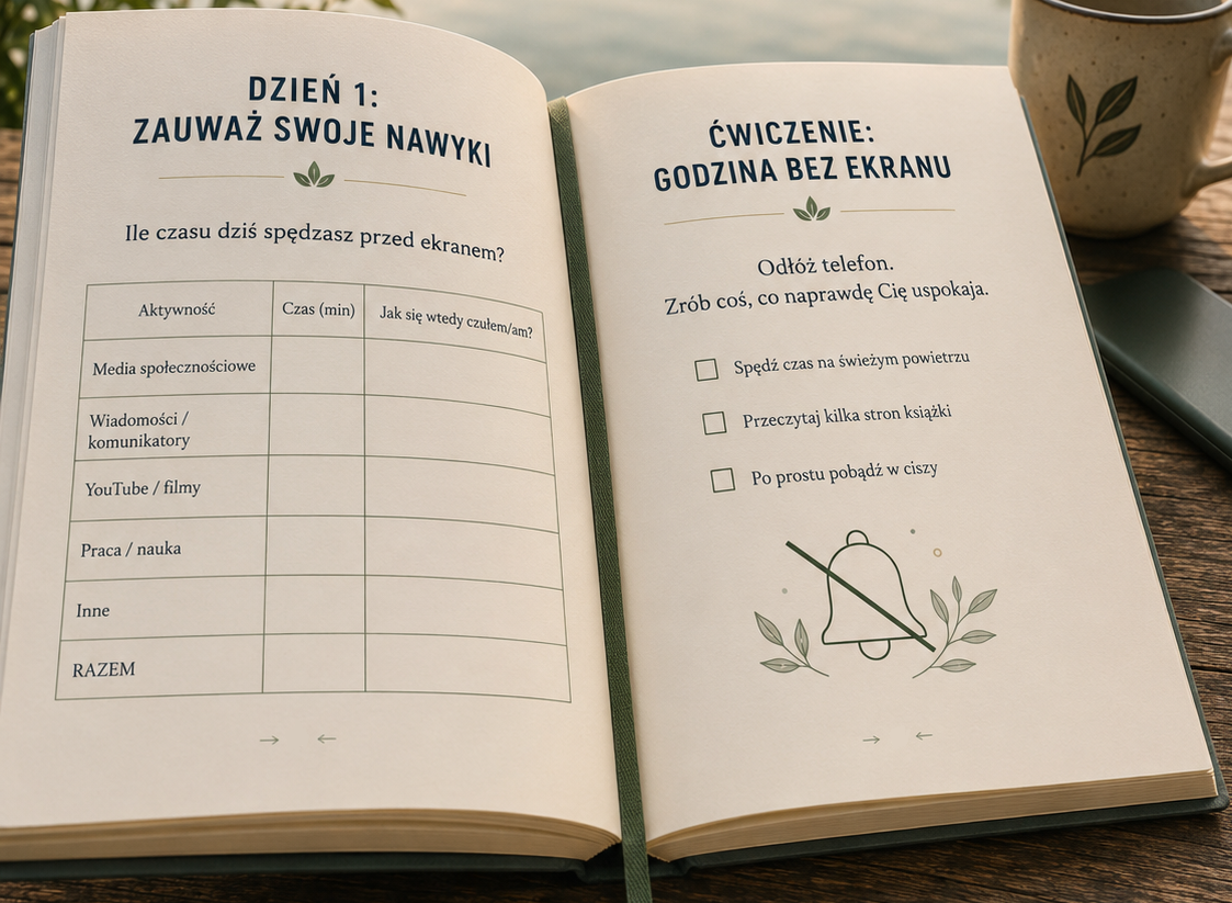 książka Cyfrowy Detoks dla Spokojnego Życia - Emilia Kan