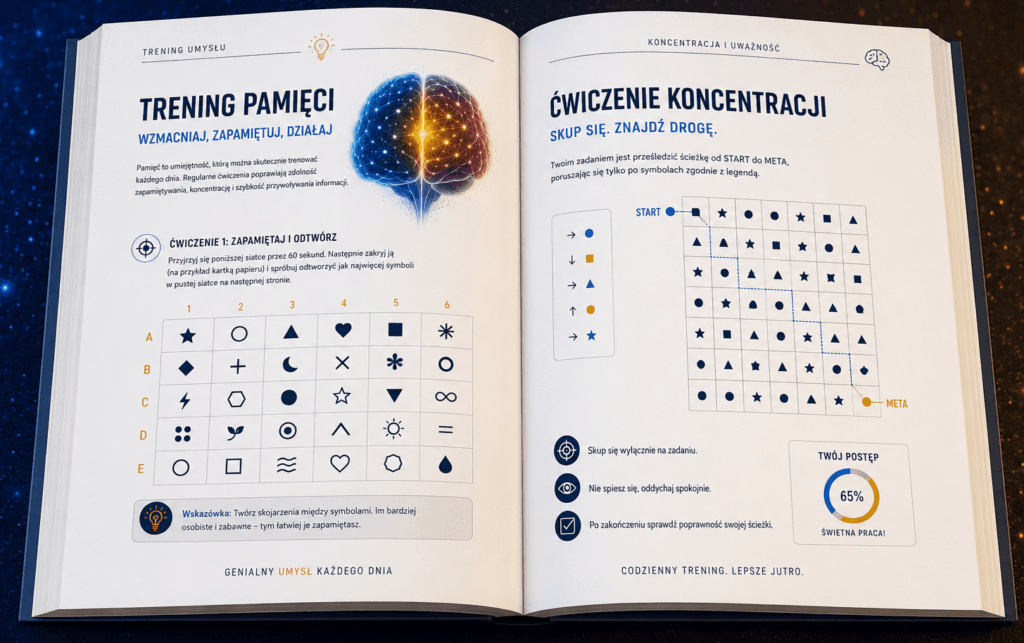 książka 2<div id="crumbs" class="breadcrumbs-bmecp crumbs"><a href="https://prawdziwy-sukces.pl/">Prawdziwy Sukces</a> <span class="breadcrumb-sep">></span> <a href="https://prawdziwy-sukces.pl//ksiazka/">Produkt</a> <span class="breadcrumb-sep">></span> <span class="current">Genialny Umysł Każdego Dnia – Piotr Szymczak</span></div>