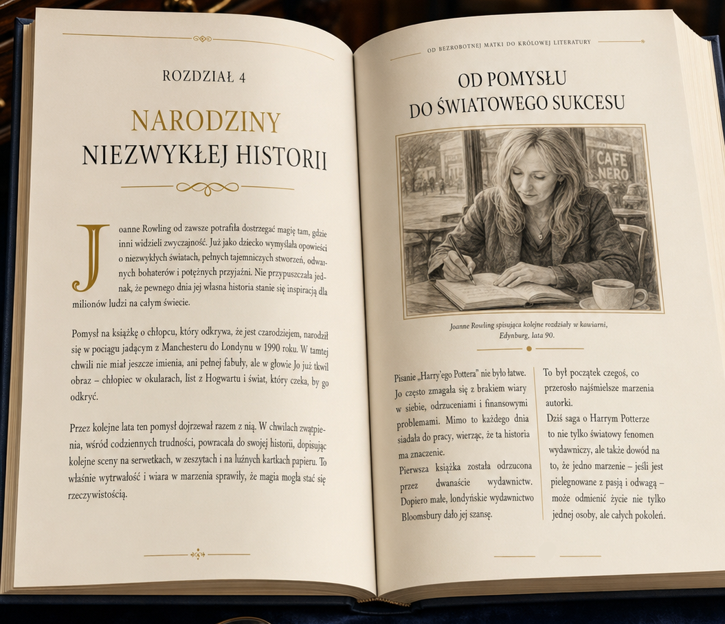 J.K. Rowling. Od Bezrobotnej Matki do Królowej Literatury - Patricia Mitchell