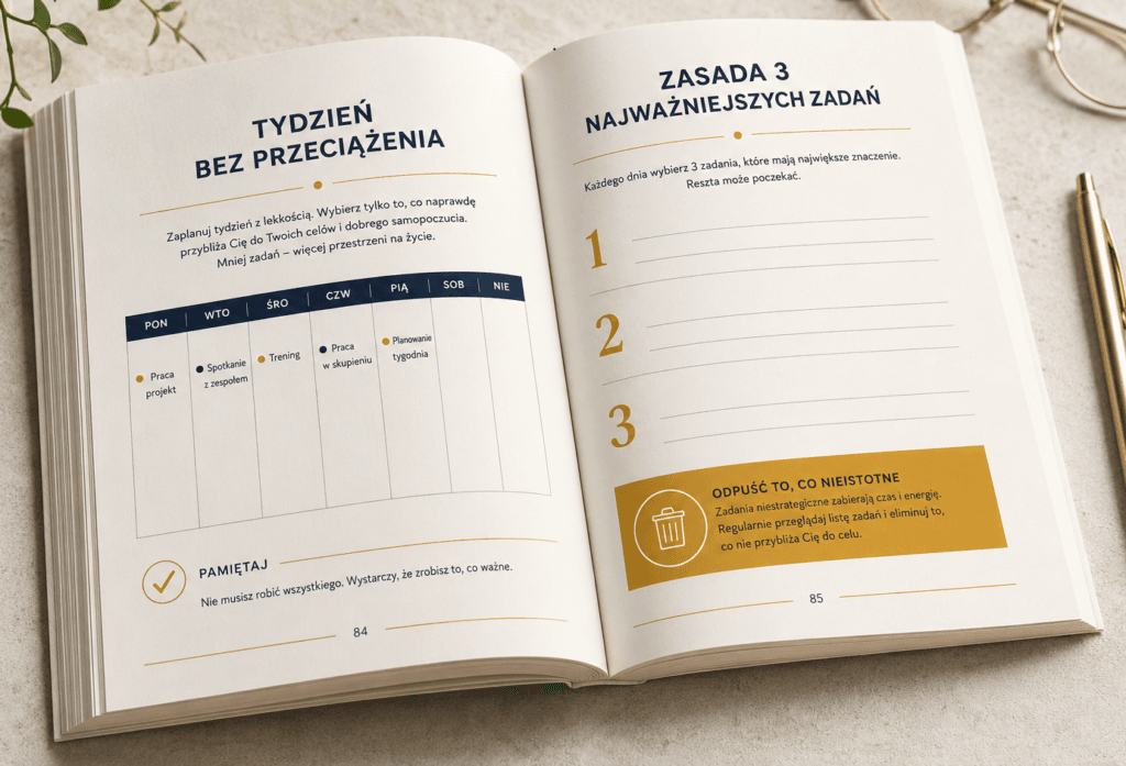 3<div id="crumbs" class="breadcrumbs-bmecp crumbs"><a href="https://prawdziwy-sukces.pl/">Prawdziwy Sukces</a> <span class="breadcrumb-sep">></span> <a href="https://prawdziwy-sukces.pl//ksiazka/">Produkt</a> <span class="breadcrumb-sep">></span> <span class="current">Mniej Zadań Więcej Efektów – Maja Kalinowska</span></div>
