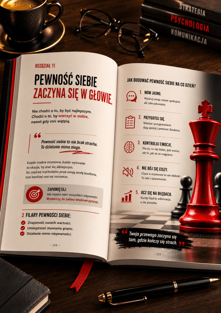 nie oddawaj przewagi Książka o pewności siebie i strategii