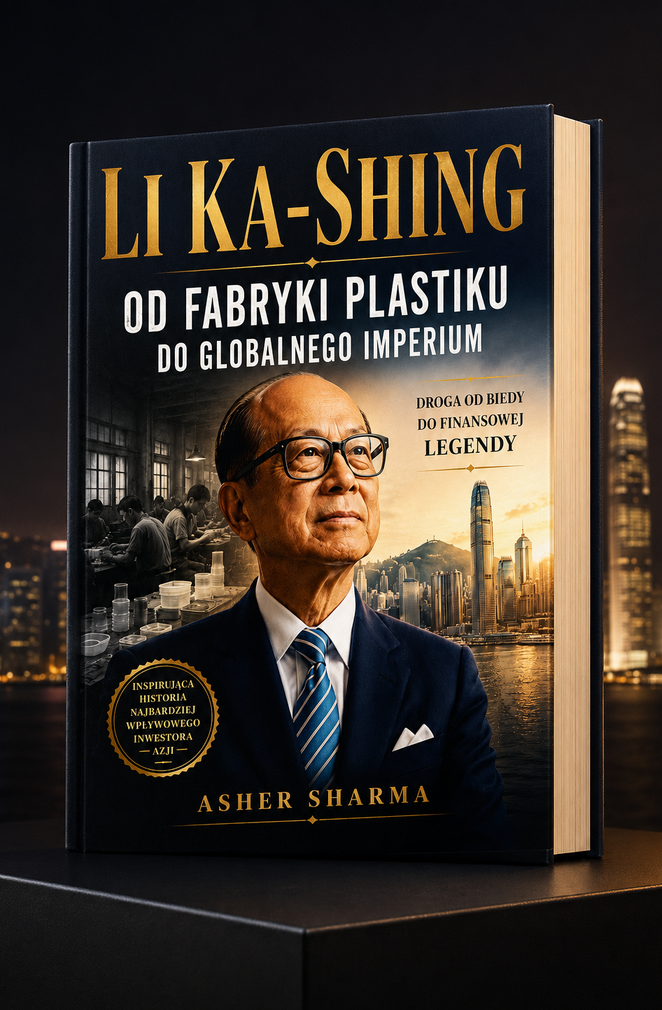 książka Li Ka-shing. Od Fabryki Plastiku do Globalnego Imperium - Asher Sharma